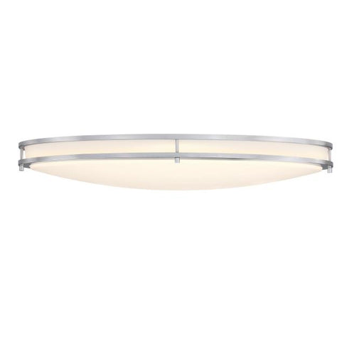 Westinghouse Lauderdale 40W 32.5 Inch Dimmable LED Flush Mount Brushed Nickel With Acrylic Shade CCT Selectable 2700K/3000K/3500K/4000K/5000K (6136200)