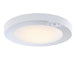 Westinghouse 6 Inch 7W LED Flush Mount Ceiling Fixture CCT Selectable 2700K/3000K/3500K/4000K/5000K Dimmable White Finish Frosted Shade (6137600)