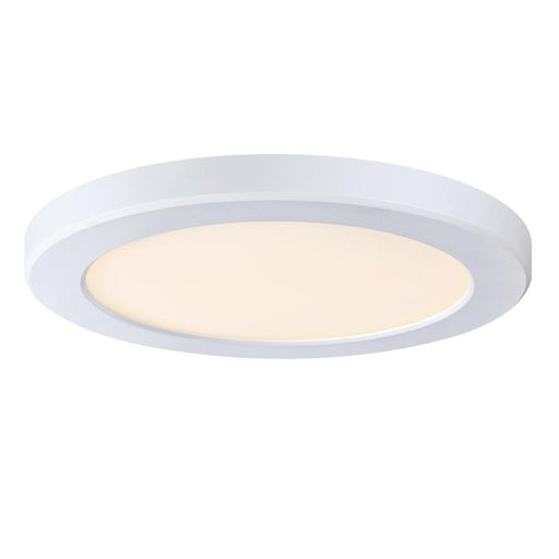 Westinghouse 9 Inch 18W LED Flush Mount Ceiling Fixture CCT Selectable 2700K/3000K/3500K/4000K/5000K 1450Lm 80 CRI Dimmable White/Frosted Polycarbonate Shade (6137900)