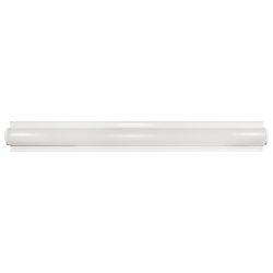 Sylvania Retrofit Strip LED Fixture 1A 25W 3250Lm 120-277V 0-10V Dimming 80 CRI 3500K White Emergency Battery Backup (61483)