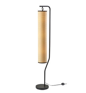 Adesso Lyons Floor Lamp Black (6168-01)