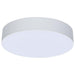 SATCO/NUVO 9W 5 Inch LED Trimless Surface Mount CCT Selectable 2700K/3000K/3500K/4000K/5000K Line Voltage Dimmable White Finish 120V (62-1003)