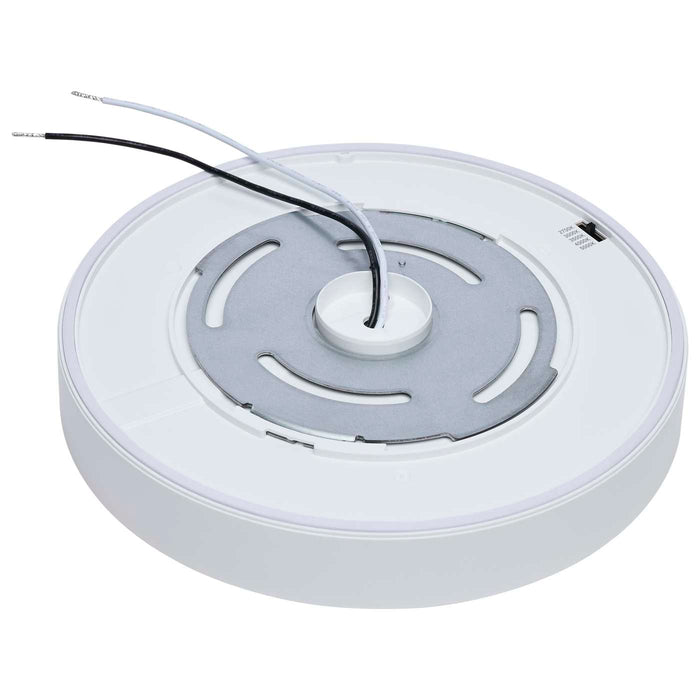 SATCO/NUVO 11W 7 Inch LED Trimless Surface Mount CCT Selectable 2700K/3000K/3500K/4000K/5000K Line Voltage Dimmable White Finish 120V (62-1004)