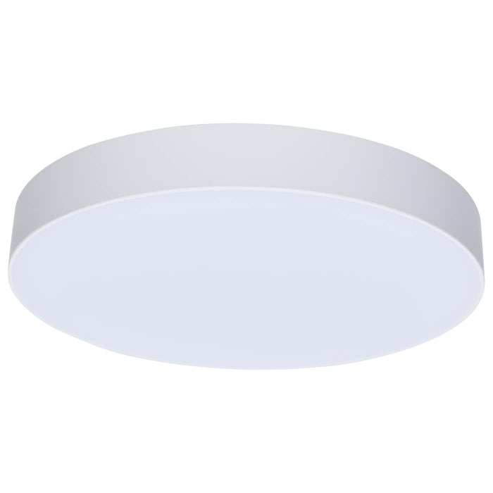 SATCO/NUVO 11W 7 Inch LED Trimless Surface Mount CCT Selectable 2700K/3000K/3500K/4000K/5000K Line Voltage Dimmable White Finish 120V (62-1004)