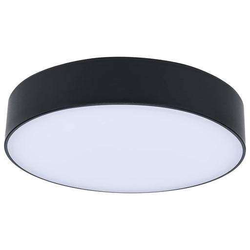 SATCO/NUVO 9W 5 Inch LED Trimless Surface Mount CCT Selectable 2700K/3000K/3500K/4000K/5000K Line Voltage Dimmable Black Finish 120V (62-1005)