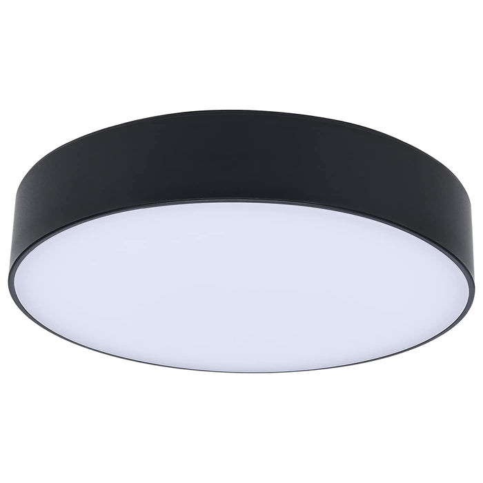 SATCO/NUVO 9W 5 Inch LED Trimless Surface Mount CCT Selectable 2700K/3000K/3500K/4000K/5000K Line Voltage Dimmable Black Finish 120V (62-1005)