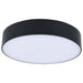 SATCO/NUVO 9W 5 Inch LED Trimless Surface Mount CCT Selectable 2700K/3000K/3500K/4000K/5000K Line Voltage Dimmable Black Finish 120V (62-1005)