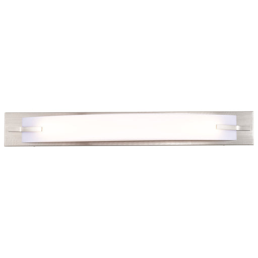 SATCO/NUVO Bow LED 29 Inch Vanity Fixture Brushed Nickel Finish (62-1082)