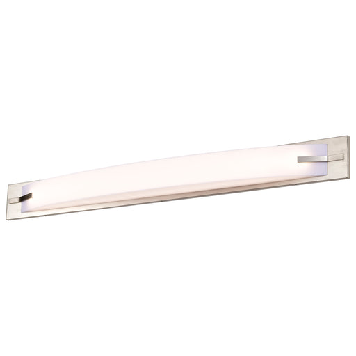 SATCO/NUVO Bow LED 39 Inch Vanity Fixture Brushed Nickel Finish (62-1083)