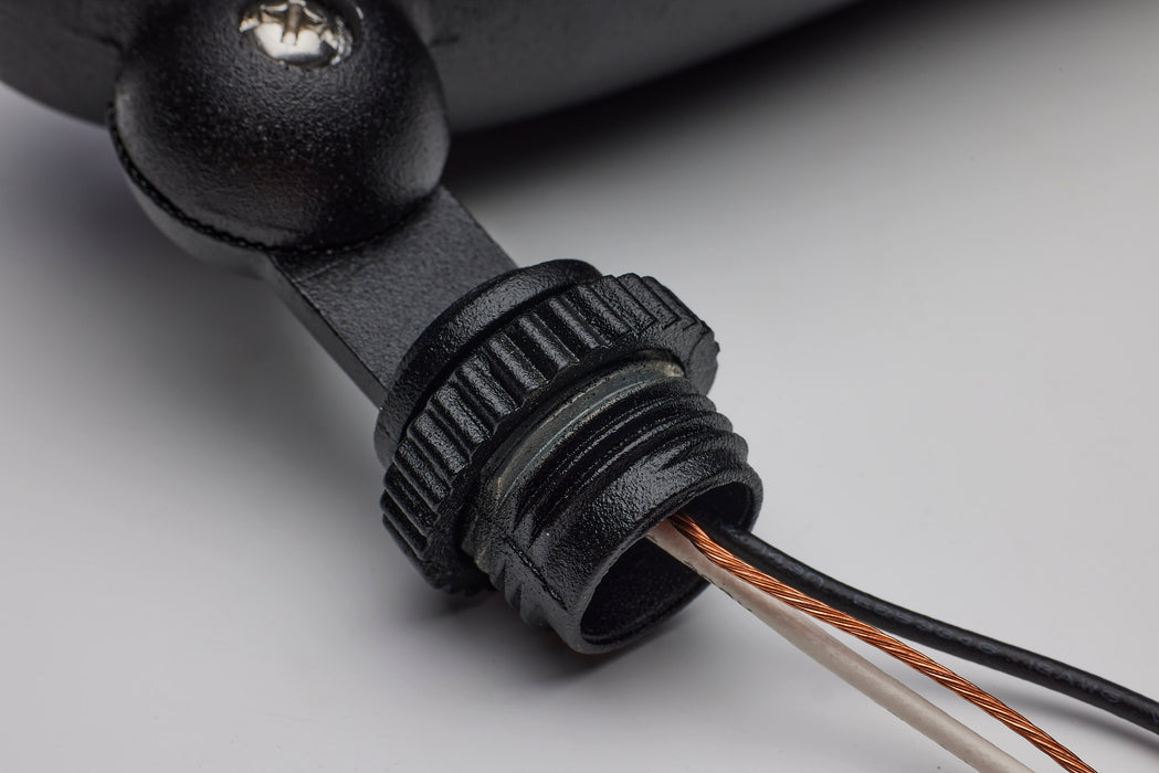 SATCO/NUVO LED Landscape Flood 9W Matte Black Finish 3000K 120V (62-1198)