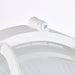 SATCO/NUVO 18.5W LED Oval Bulk Head Outdoor Fixture 1100Lm 90 CRI 120V 3000K White Finish - White Glass (62-1390)