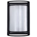 SATCO/NUVO 18.5W LED Rectangular Bulk Head Outdoor Fixture 1100Lm 90 CRI 120V 3000K Black Finish - White Glass (62-1394)