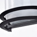 SATCO/NUVO 18.5W LED Rectangular Bulk Head Outdoor Fixture 1100Lm 90 CRI 120V 3000K Black Finish - White Glass (62-1394)
