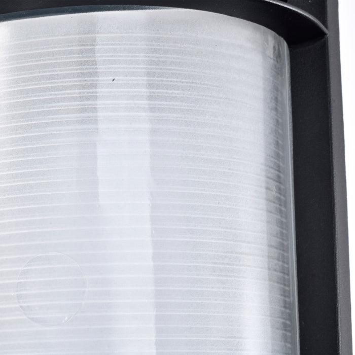 SATCO/NUVO 18.5W LED Rectangular Bulk Head Outdoor Fixture 1100Lm 90 CRI 120V 3000K Black Finish - White Glass (62-1394)