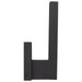 SATCO/NUVO Raven LED Outdoor Sconce 10 Inch Textured Matte Black Finish 8W 3000K (62-1425)