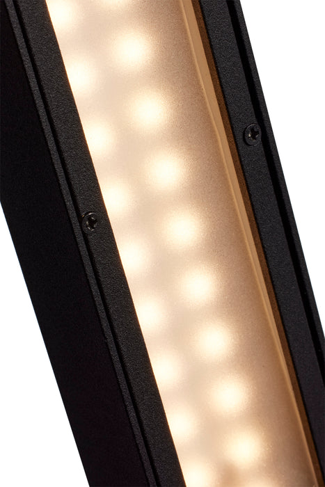 SATCO/NUVO Raven LED Outdoor Sconce 18 Inch Textured Matte Black Finish 15W 3000K (62-1426)