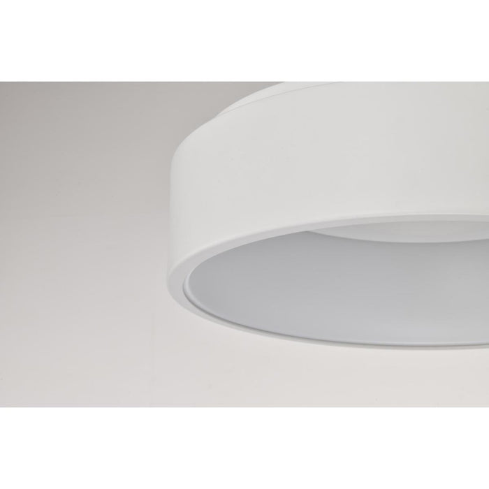 SATCO/NUVO Orbit 20W LED Flush Mount CCT Selectable 3000K/4000K/5000K 120-277V 90 CRI Dimmable White (62-1451R1)