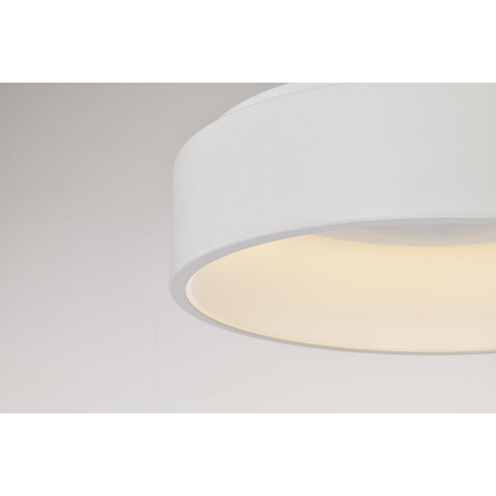 SATCO/NUVO Orbit 20W LED Flush Mount CCT Selectable 3000K/4000K/5000K 120-277V 90 CRI Dimmable White (62-1451R1)