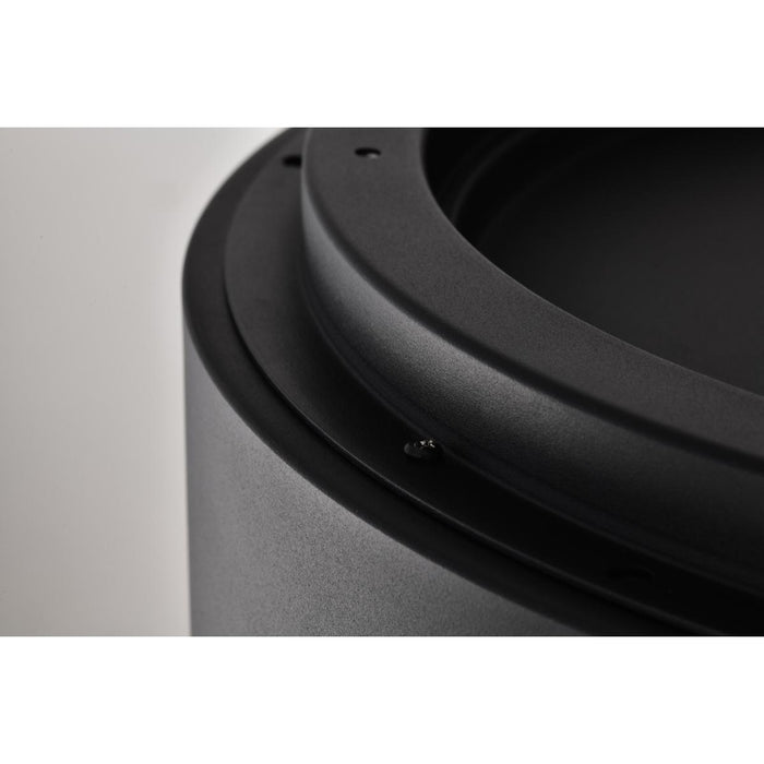 SATCO/NUVO Orbit 20W LED Flush Mount CCT Selectable 3000K/4000K/5000K 120-277V 90 CRI Dimmable Black (62-1452R1)