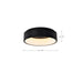 SATCO/NUVO Orbit 20W LED Flush Mount CCT Selectable 3000K/4000K/5000K 120-277V 90 CRI Dimmable Black (62-1452R1)
