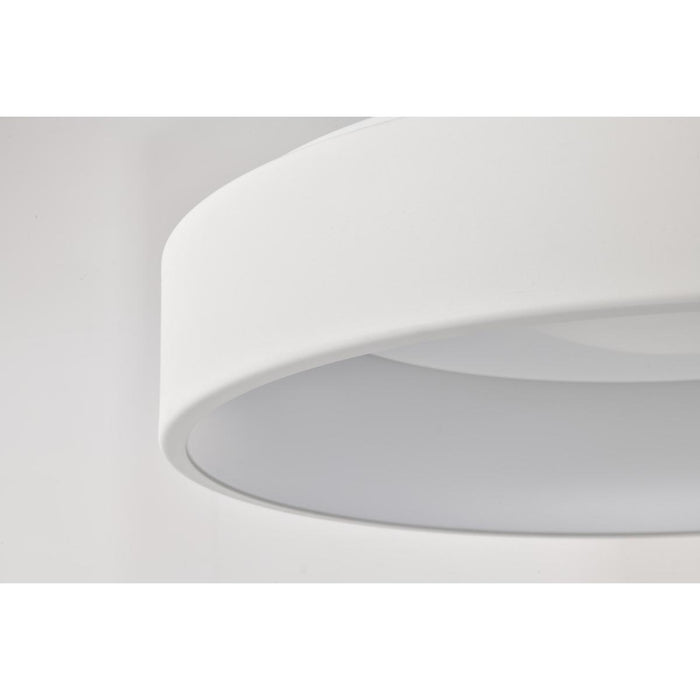 SATCO/NUVO Orbit 30W LED Flush Mount CCT Selectable 3000K/4000K/5000K 120-277V 90 CRI Dimmable White (62-1453R1)