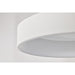 SATCO/NUVO Orbit 30W LED Flush Mount CCT Selectable 3000K/4000K/5000K 120-277V 90 CRI Dimmable White (62-1453R1)