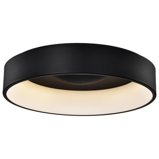 SATCO/NUVO Orbit 30W LED Flush Mount CCT Selectable 3000K/4000K/5000K 120-277V 90 CRI Dimmable Black (62-1454R1)
