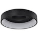SATCO/NUVO Orbit 30W LED Flush Mount CCT Selectable 3000K/4000K/5000K 120-277V 90 CRI Dimmable Black (62-1454R1)