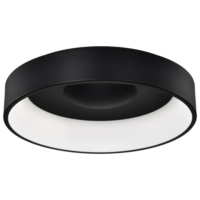 SATCO/NUVO Orbit 30W LED Flush Mount CCT Selectable 3000K/4000K/5000K 120-277V 90 CRI Dimmable Black (62-1454R1)