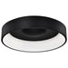 SATCO/NUVO Orbit 30W LED Flush Mount CCT Selectable 3000K/4000K/5000K 120-277V 90 CRI Dimmable Black (62-1454R1)
