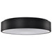 SATCO/NUVO Orbit 30W LED Flush Mount CCT Selectable 3000K/4000K/5000K 120-277V 90 CRI Dimmable Black (62-1454R1)