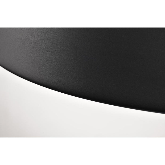 SATCO/NUVO Orbit 30W LED Flush Mount CCT Selectable 3000K/4000K/5000K 120-277V 90 CRI Dimmable Black (62-1454R1)