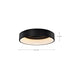SATCO/NUVO Orbit 30W LED Flush Mount CCT Selectable 3000K/4000K/5000K 120-277V 90 CRI Dimmable Black (62-1454R1)