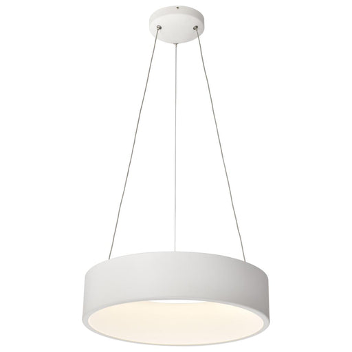 SATCO/NUVO Orbit 20W LED Pendant CCT Selectable 3000K/4000K/500K 120-277V 90 CRI Dimmable White (62-1455R1)