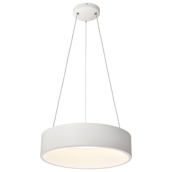 SATCO/NUVO Orbit 20W LED Pendant CCT Selectable 3000K/4000K/500K 120-277V 90 CRI Dimmable White (62-1455R1)