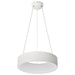 SATCO/NUVO Orbit 20W LED Pendant CCT Selectable 3000K/4000K/500K 120-277V 90 CRI Dimmable White (62-1455R1)