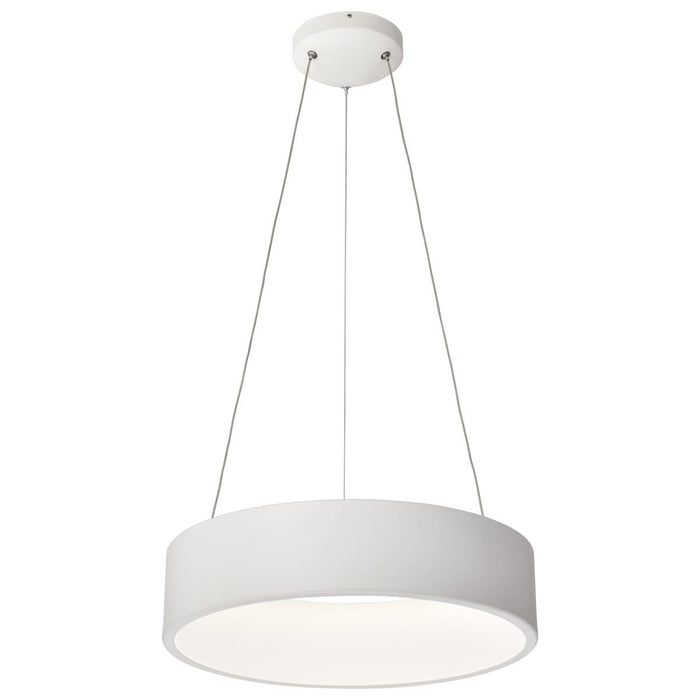 SATCO/NUVO Orbit 20W LED Pendant CCT Selectable 3000K/4000K/500K 120-277V 90 CRI Dimmable White (62-1455R1)