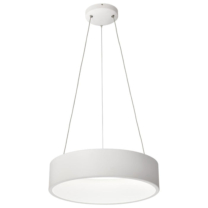 SATCO/NUVO Orbit 20W LED Pendant CCT Selectable 3000K/4000K/500K 120-277V 90 CRI Dimmable White (62-1455R1)