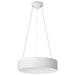 SATCO/NUVO Orbit 20W LED Pendant CCT Selectable 3000K/4000K/500K 120-277V 90 CRI Dimmable White (62-1455R1)