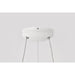 SATCO/NUVO Orbit 20W LED Pendant CCT Selectable 3000K/4000K/500K 120-277V 90 CRI Dimmable White (62-1455R1)