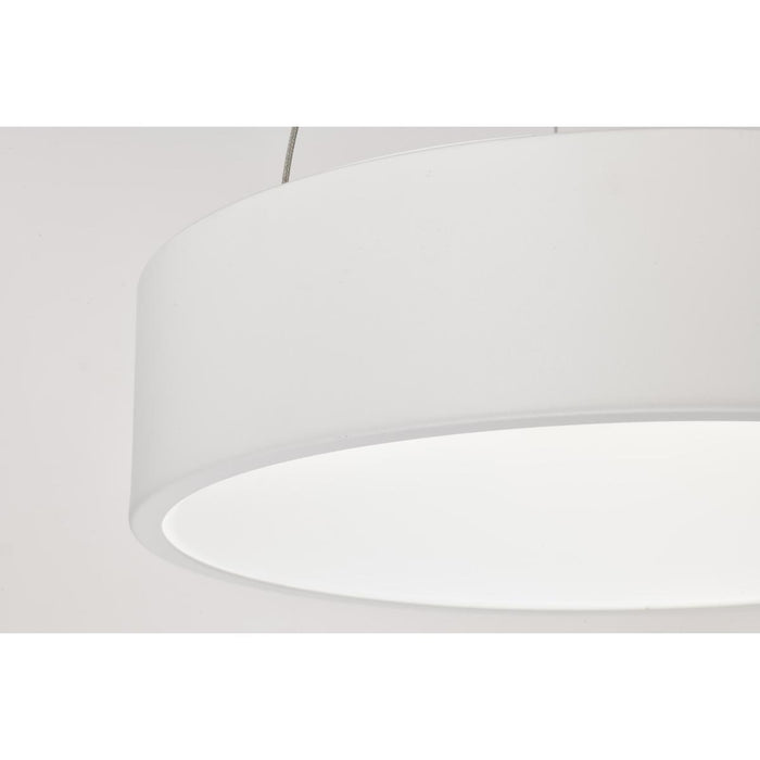 SATCO/NUVO Orbit 20W LED Pendant CCT Selectable 3000K/4000K/500K 120-277V 90 CRI Dimmable White (62-1455R1)