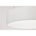 SATCO/NUVO Orbit 20W LED Pendant CCT Selectable 3000K/4000K/500K 120-277V 90 CRI Dimmable White (62-1455R1)