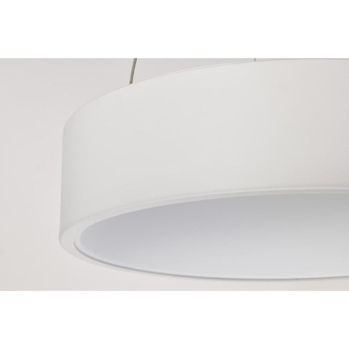 SATCO/NUVO Orbit 20W LED Pendant CCT Selectable 3000K/4000K/500K 120-277V 90 CRI Dimmable White (62-1455R1)