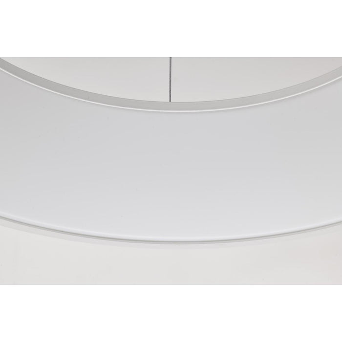 SATCO/NUVO Orbit 20W LED Pendant CCT Selectable 3000K/4000K/500K 120-277V 90 CRI Dimmable White (62-1455R1)