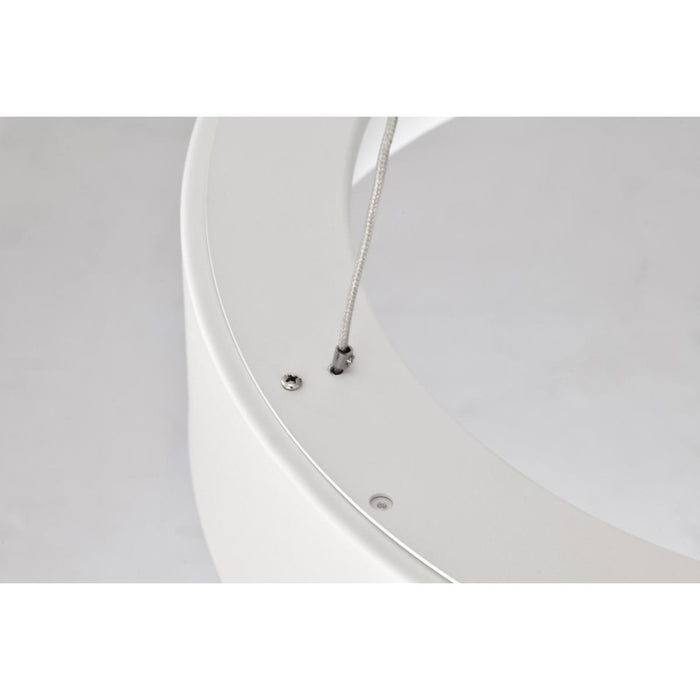 SATCO/NUVO Orbit 20W LED Pendant CCT Selectable 3000K/4000K/500K 120-277V 90 CRI Dimmable White (62-1455R1)