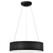 SATCO/NUVO Orbit 20W LED Pendant CCT Selectable 3000K/4000K/500K 120-277V 90 CRI Dimmable Black (62-1456R1)
