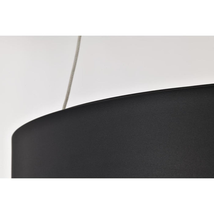 SATCO/NUVO Orbit 20W LED Pendant CCT Selectable 3000K/4000K/500K 120-277V 90 CRI Dimmable Black (62-1456R1)