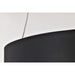 SATCO/NUVO Orbit 20W LED Pendant CCT Selectable 3000K/4000K/500K 120-277V 90 CRI Dimmable Black (62-1456R1)