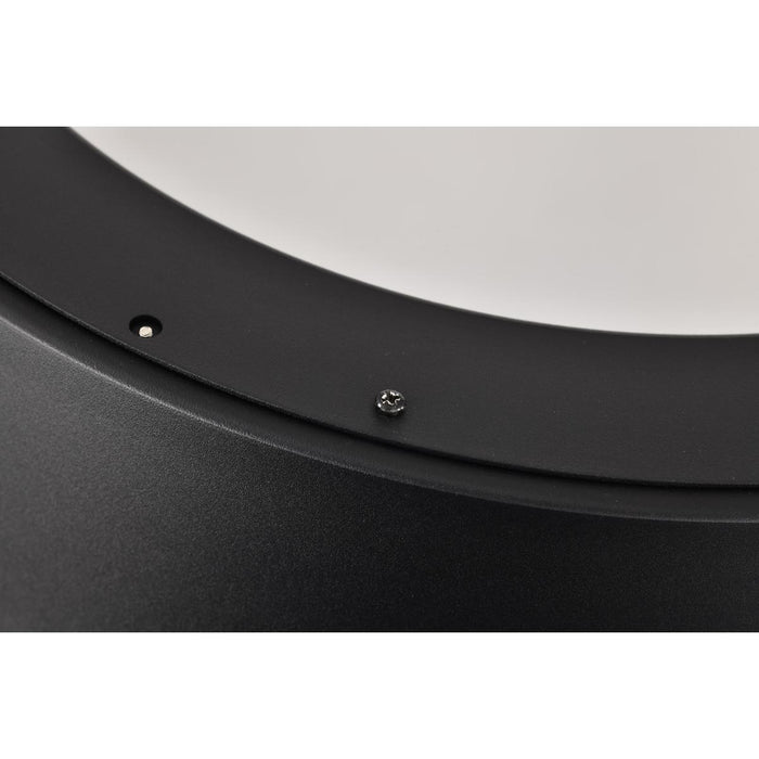 SATCO/NUVO Orbit 20W LED Pendant CCT Selectable 3000K/4000K/500K 120-277V 90 CRI Dimmable Black (62-1456R1)