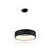 SATCO/NUVO Orbit 20W LED Pendant CCT Selectable 3000K/4000K/500K 120-277V 90 CRI Dimmable Black (62-1456R1)